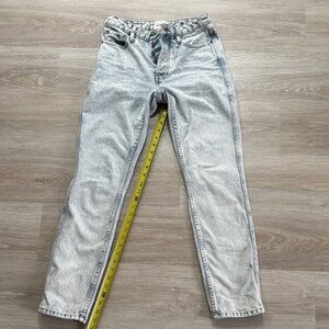 Sezane Light Blue Straight Leg Jeans